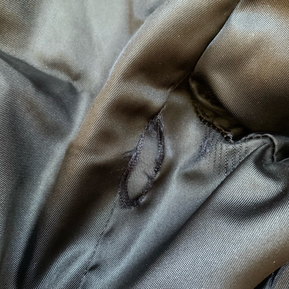 70s Vintage Pendleton Wool 1 Button Striped Blazer - Picture 8 of 13